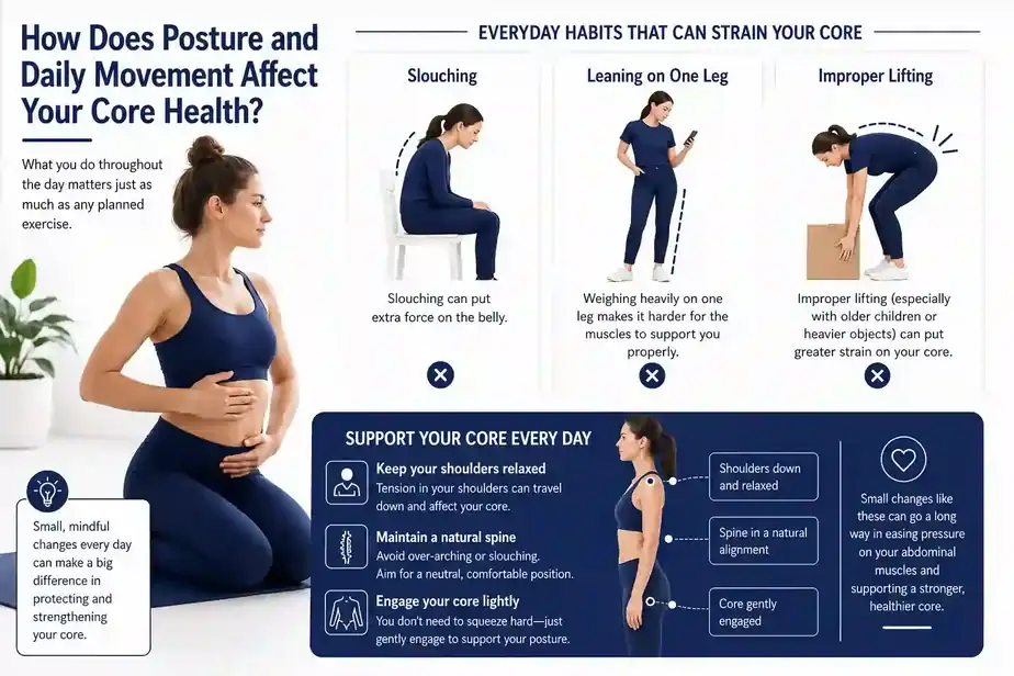 How Does Posture and Daily Movement Affect Your Core Health Glasgow?