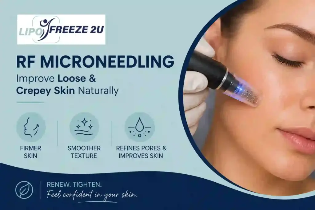 Can RF Microneedling Help Improve Loose and Crepey Skin Glasgow?
